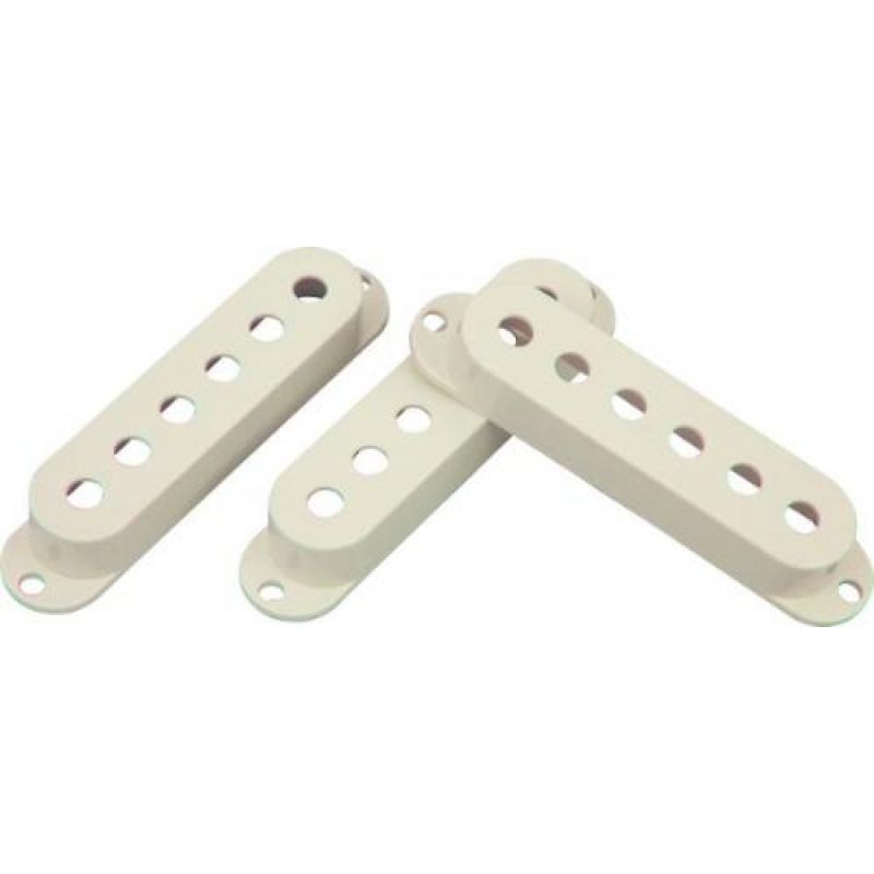 Пластиковые крышки для звукоснимателей FENDER ORIGINAL '57/'62 STRAT PICKUPS AGED WHITE